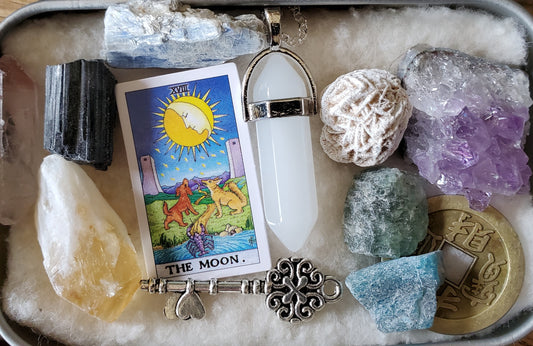 The Moon Major Arcana Card/Mysterious Paths/Psychic Messages/Intuition