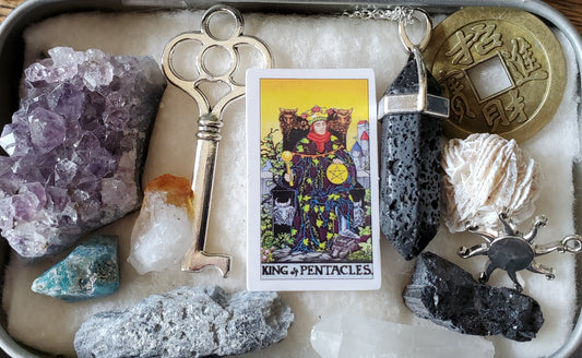 King of Pentacles Minor Arcana Tarot Card