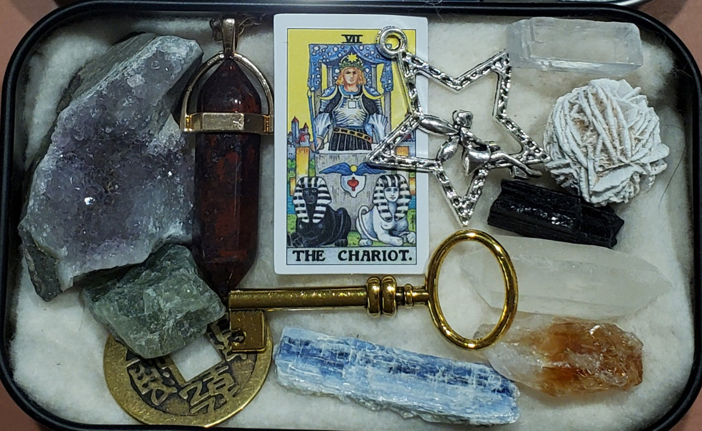 The Chariot Master Arcana Tarot Card/Advancement/Progression/Direction/Willpower